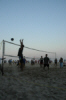 The last volleyball game of the season at Rye Beach.