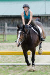 7/25 - Doing some awesome horse jumping!