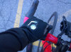 1/1 - Testing out my new turn signal bicycle gloves on new year's day.