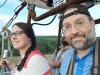 9/7 - Doing some hot air ballooning with Cousin Amy.