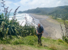 11/26 - Climbed the Lion Rock in Piha by the black sand beaches. It was pretty dangerous.