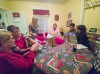 12/25 - Christmas dinner with a very small portion of the family.
