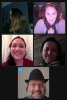3/26 - Video chat with college friends.