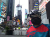 5/16 - Bicycling in Manhattan is awesome with no traffic. Times Square is empty!