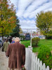 10/27 - The early voting line was about a mile long.