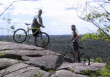 Yeah, Mountain biking with Garrett!!  (East Rock, CT)