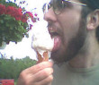 Home-made Apple Pie ice cream at Rota Spring Farms in Sterling, MA!