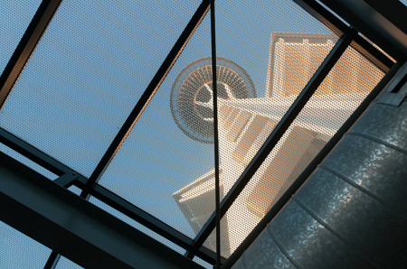 Space Needle from Below