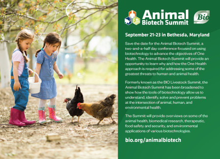 BIO Animal Biotech Summit post card