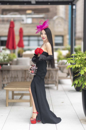 Dechen Tshering at a Kentucky Derby Party