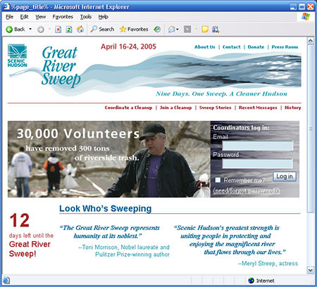 The Great River Sweep 2006