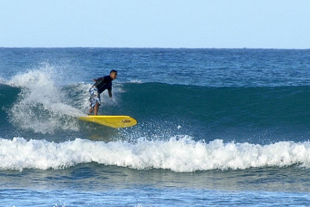 Surfing in Wai Ki Ki